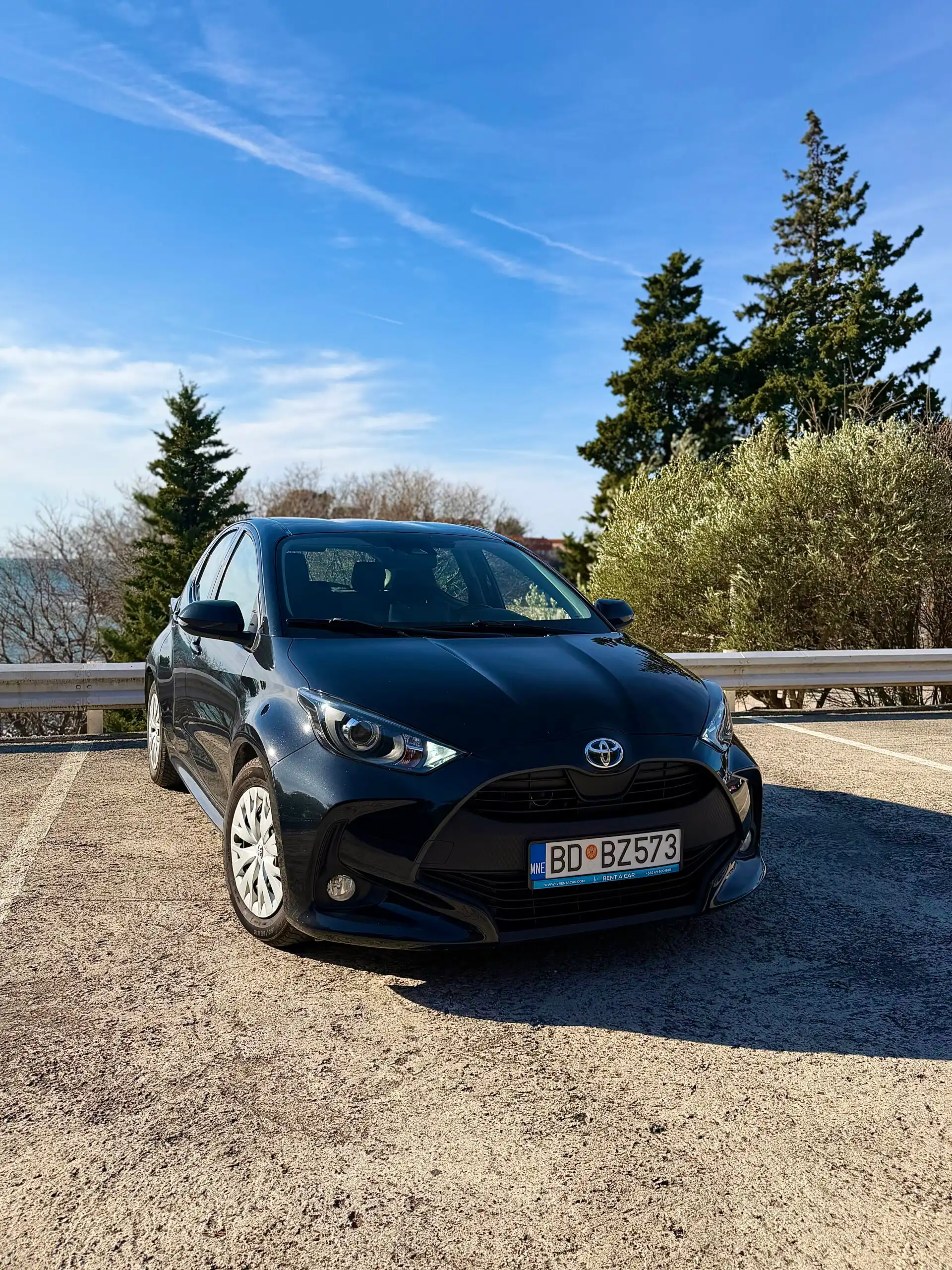 Toyota Yaris 2022 BDBZ573 2022 for rent in Montenegro
