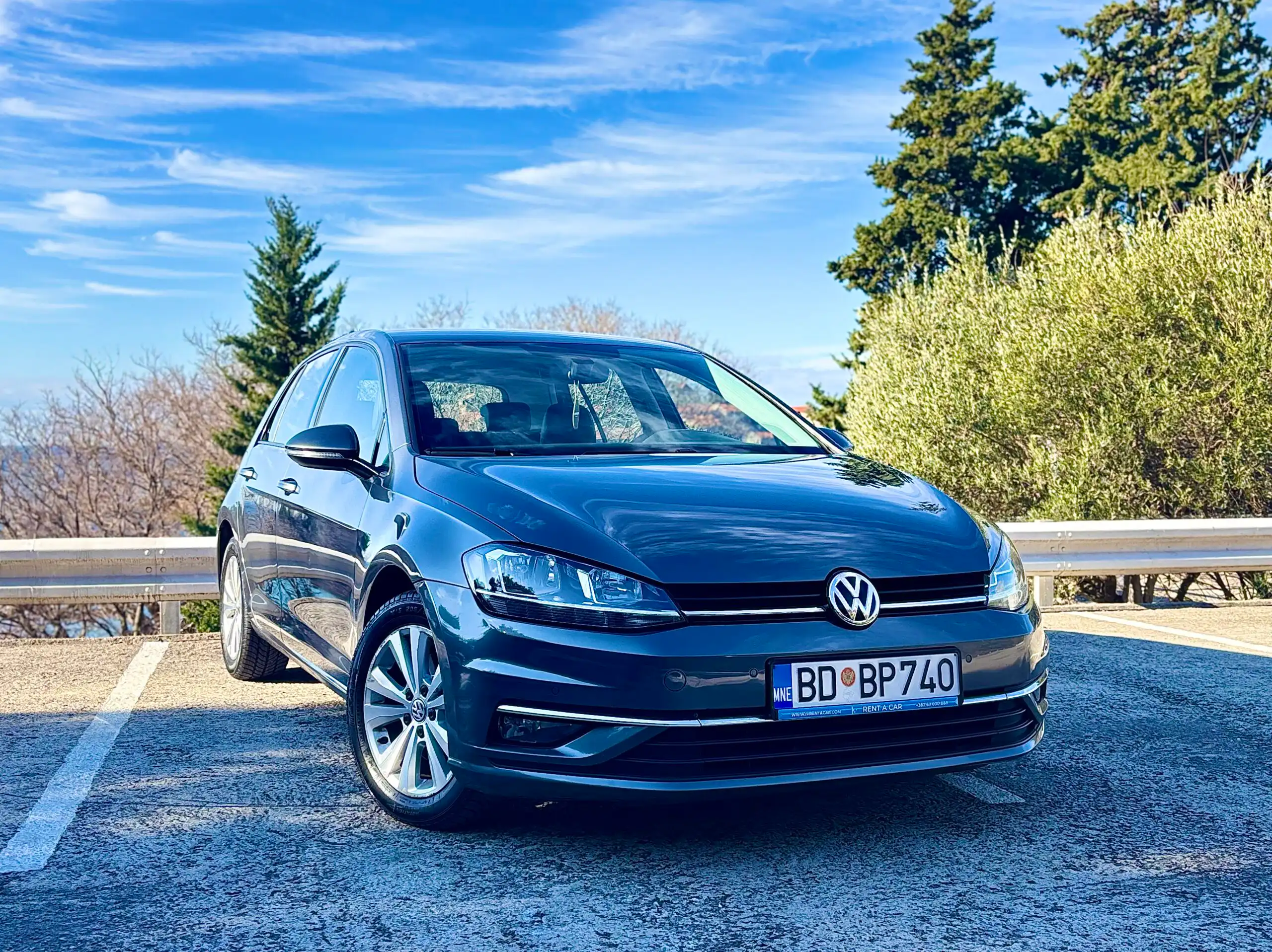 Volkswagen Golf 7 BDBP740 2018 for rent in Montenegro
