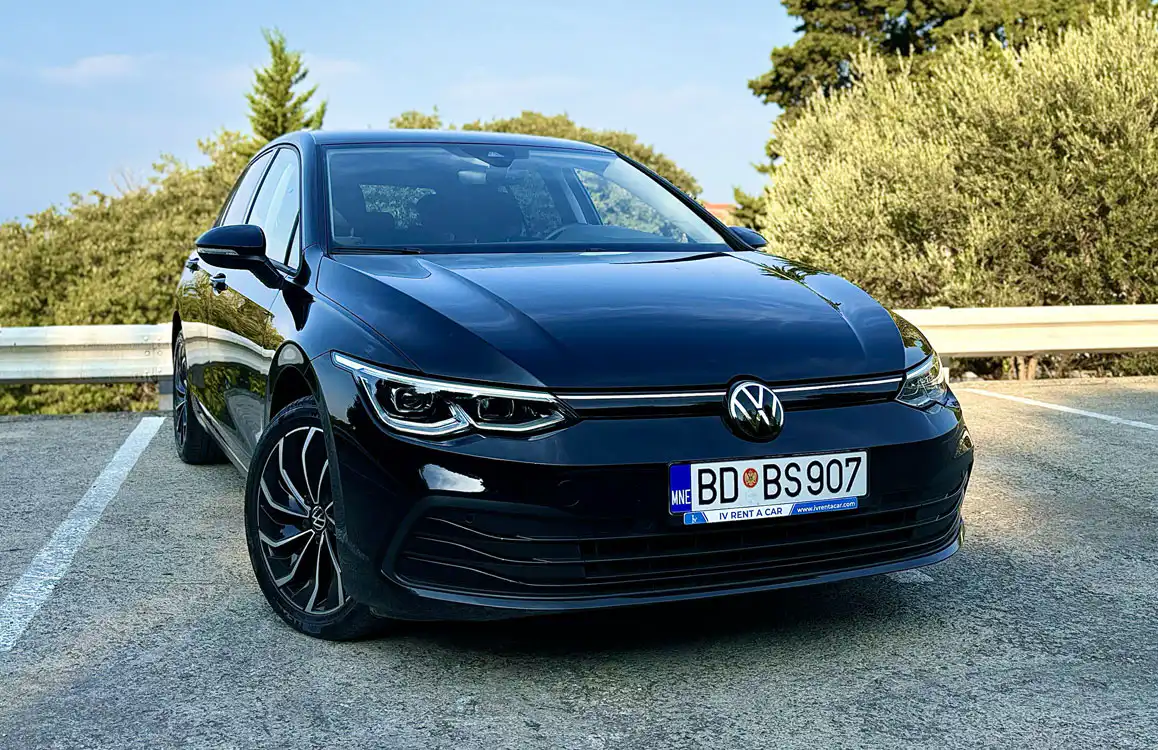 Volkswagen Golf 8 BDBS907 2024 for rent in Montenegro